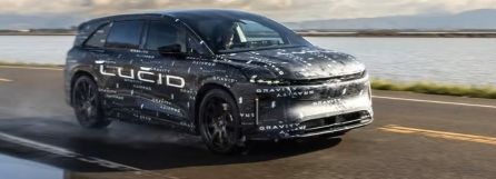 Lucid Gravity «обувается» в Hankook iON evo AS